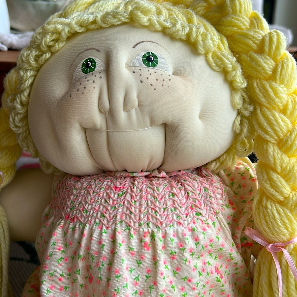 1982 Original Handmade Kids Little People Doll Jewell Joy Signed Numbered